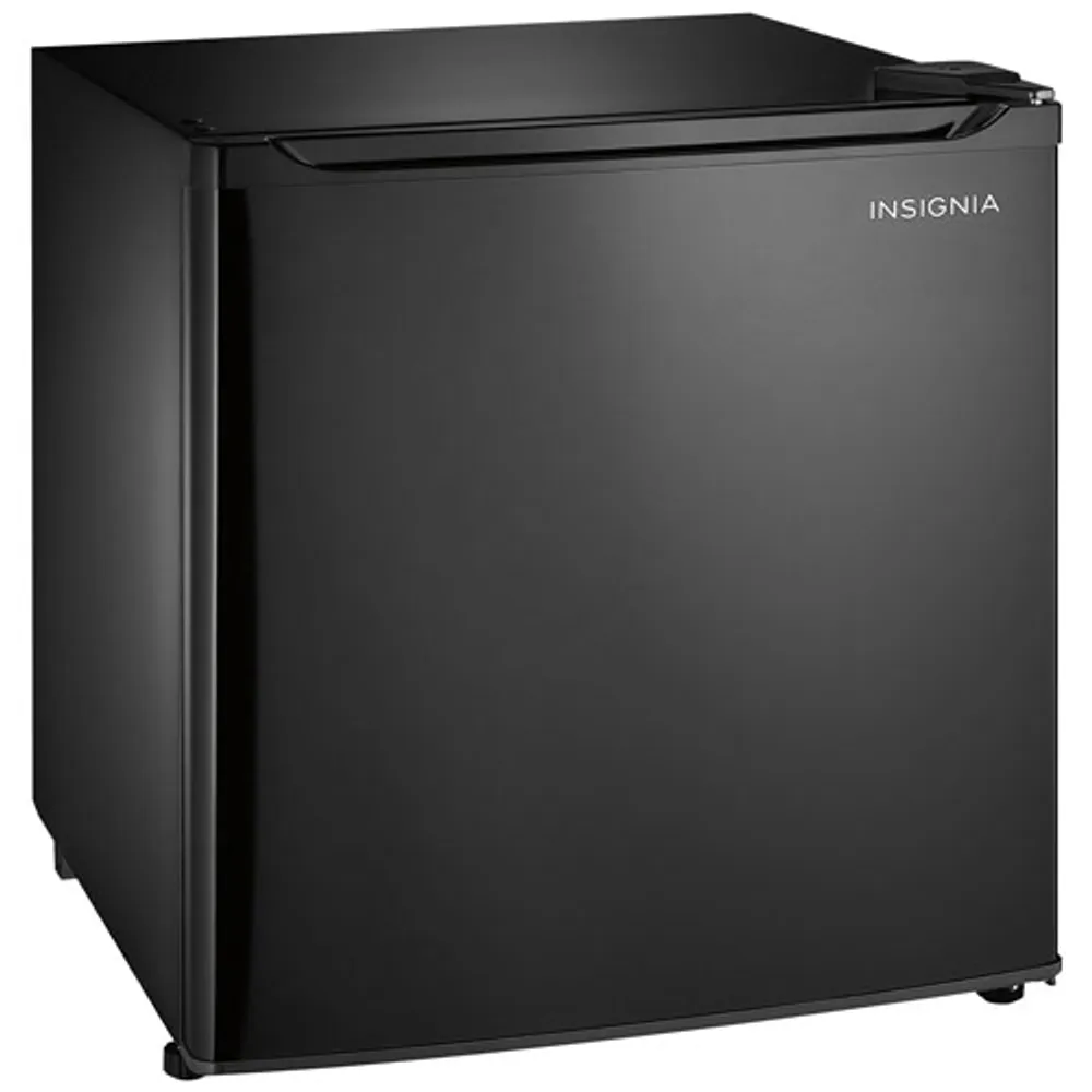 Insignia - 3.3 Cu. ft. Mini Fridge - Black