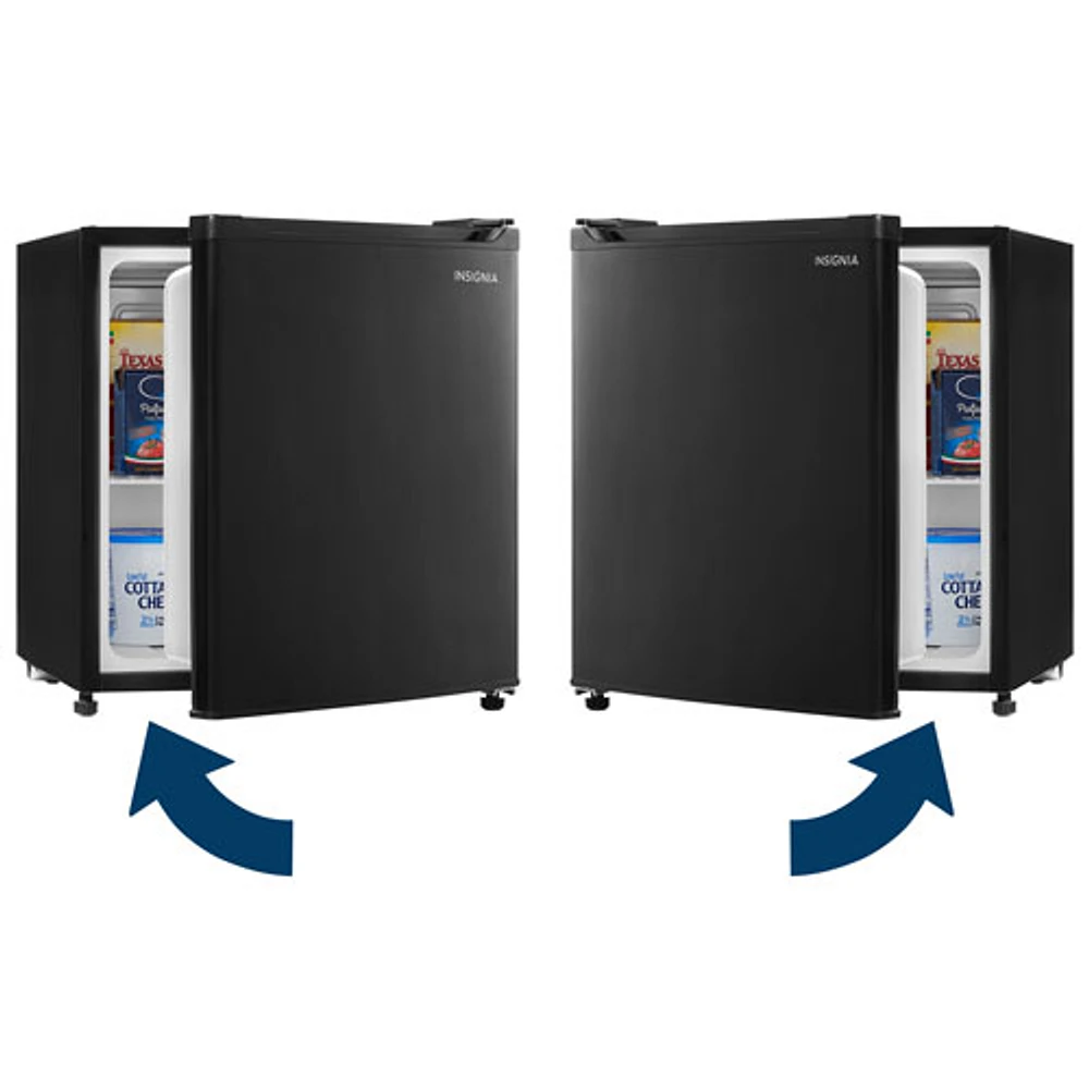 Insignia Compact 1.7 Cu. Ft. Freestanding Bar Fridge (NS-CF17BK9) - Black - Only at Best Buy