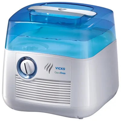Vicks Germ Free Cool Mist Humidifier - Blue/White