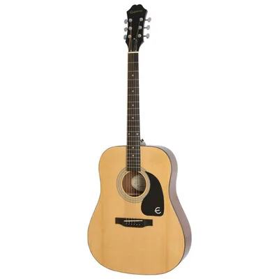 Epiphone FT-100 Acoustic Guitar (EAFTNACH3) - Natural - Only at Best Buy