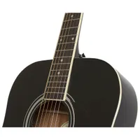 Epiphone FT-100 Acoustic Guitar (EAFTEBCH3) - Ebony - Only at Best Buy