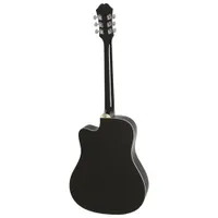 Epiphone FT-100CE Acoustic/Electric Guitar (EEFTEBCH1) - Ebony - Only at Best Buy