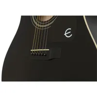 Epiphone FT-100CE Acoustic/Electric Guitar (EEFTEBCH1) - Ebony - Only at Best Buy