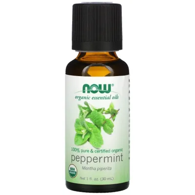 Essential Oils Now Peppermint Oil 100% Organic 1 Oz By Now Essential Oils