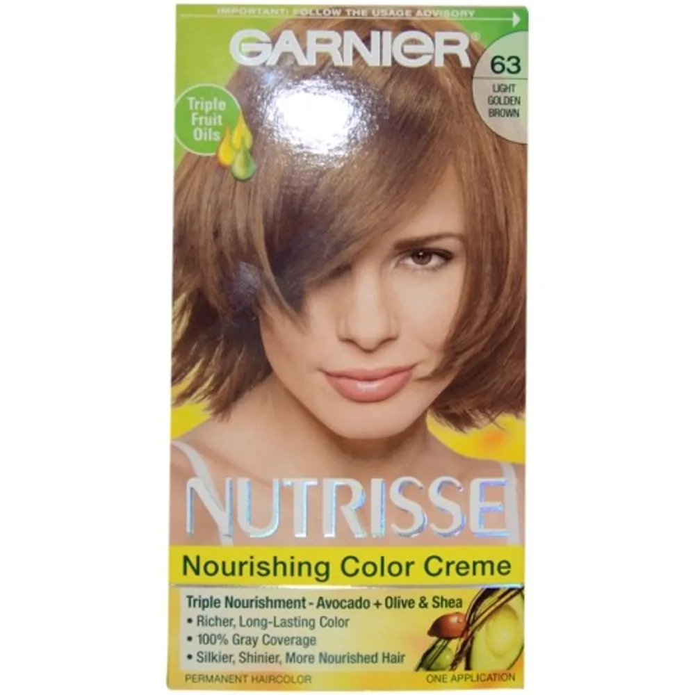 kontrol sav Udstyre GARNIER Nutrisse Nourishing Color Creme #63 Light Golden Brown by Garnier  for Unisex - 1 Application Hair Color | Scarborough Town Centre