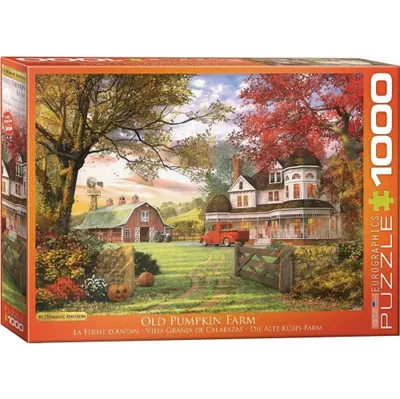 Old Pumpkin Farm by Dominic Davison 1000-Piece Puzzle