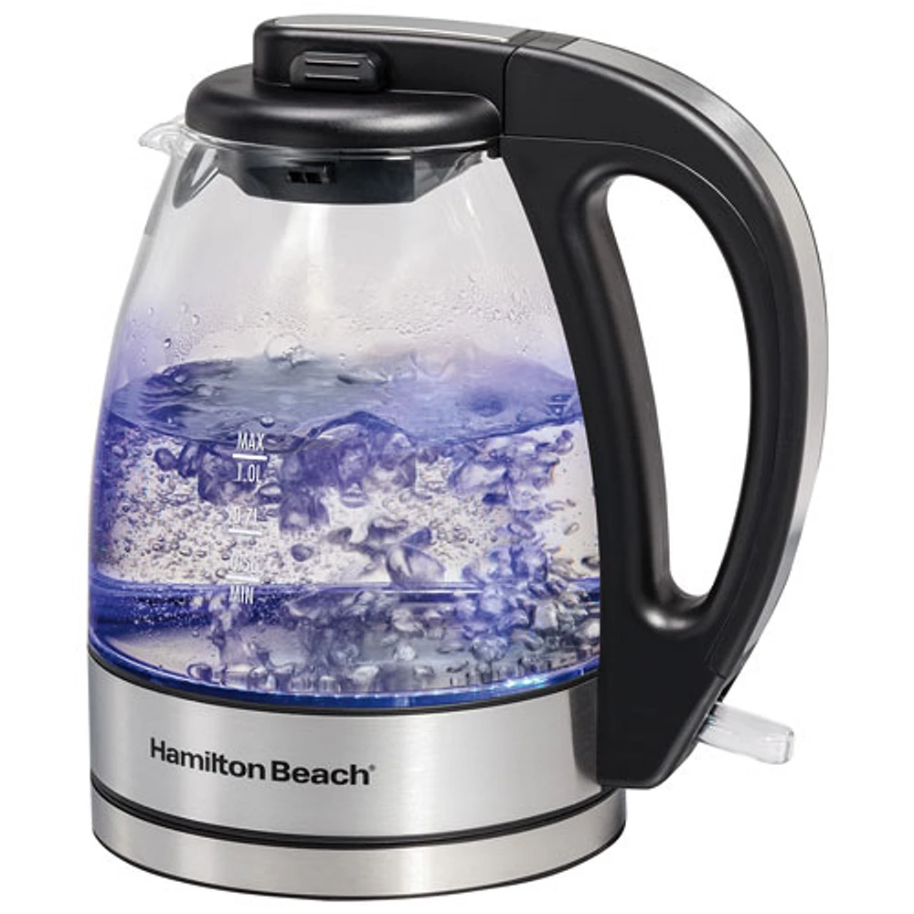 Bouilloire électrique compacte de Hamilton Beach - 1 L - Verre