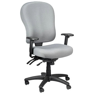 Temp By Raynor Tempur-Pedic Ergonomic High-Back Fabric Office Chair - Grey