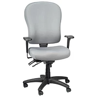 Temp By Raynor Tempur-Pedic Ergonomic High-Back Fabric Office Chair - Grey