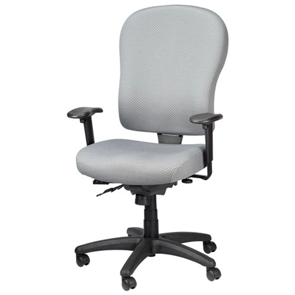 Temp By Raynor Tempur-Pedic Ergonomic High-Back Fabric Office Chair - Grey