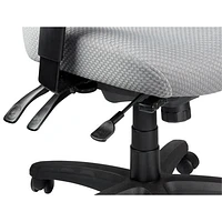 Temp By Raynor Tempur-Pedic Ergonomic High-Back Fabric Office Chair - Grey