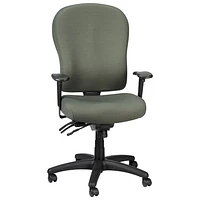 Temp By Raynor Tempur-Pedic Ergonomic High-Back Fabric Task Chair - Olive