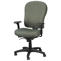 Temp By Raynor Tempur-Pedic Ergonomic High-Back Fabric Task Chair - Olive