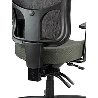 Temp By Raynor Tempur-Pedic Ergonomic Mid-Back Fabric Office Chair - Olive