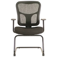 Temp By Raynor Tempur-Pedic Ergonomic Mid-Back Fabric Executive Chair - Black