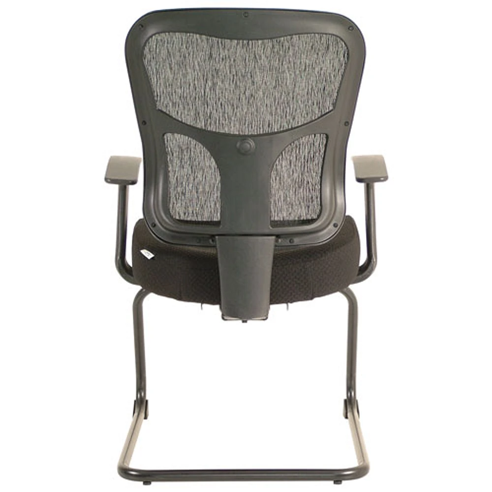 Temp By Raynor Tempur-Pedic Ergonomic Mid-Back Fabric Executive Chair - Black