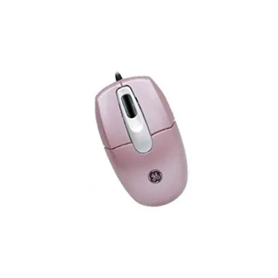 GE HO98551 USB Optical Mini Mouse - Pearl Pink