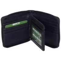 Roots Roughing It Bi-fold Wallet - Black