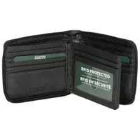 Roots Roughing It Bi-fold Wallet - Black