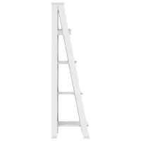 Winmoor Home 55" 4-Shelf Ladder Bookcase - White