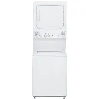 GE 5.9 Cu. Ft. Electric Washer & Dryer Laundry Centre (GUD27ESMMWW)-White-Open Box-Perfect Condition