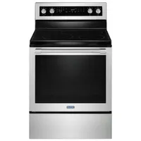 Maytag 30" Convection Smooth Top Electric Range (YMER8800FZ)-Stainless Steel-Open Box-Scratch & Dent