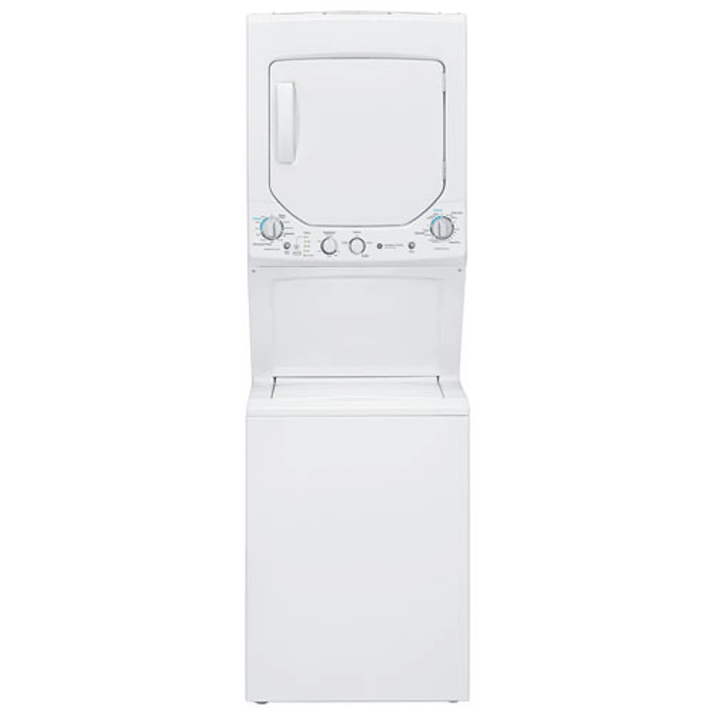 GE 4.4 Cu. Ft. Electric Washer & Dryer Laundry Centre (GUD24ESMMWW) - White-Open Box-Scratch & Dent