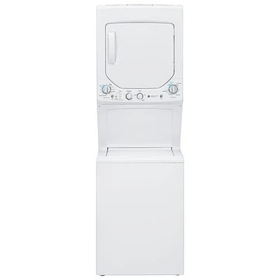 GE 4.4 Cu. Ft. Electric Washer & Dryer Laundry Centre (GUD24ESMMWW) - White-Open Box-Scratch & Dent