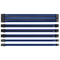 Thermaltake TtMod Sleeved Extension Cable Kit - Black/Blue