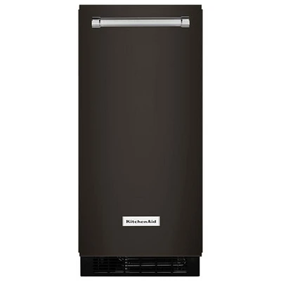 KitchenAid 25 lb. Ice Maker (KUIX535HBS) - Black Stainless Steel