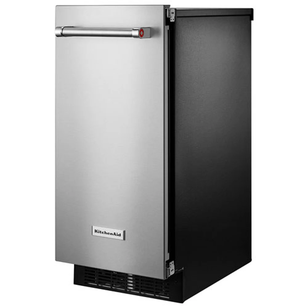 KitchenAid 25 lb. Ice Maker (KUIX535HPS) - Printshield Stainless