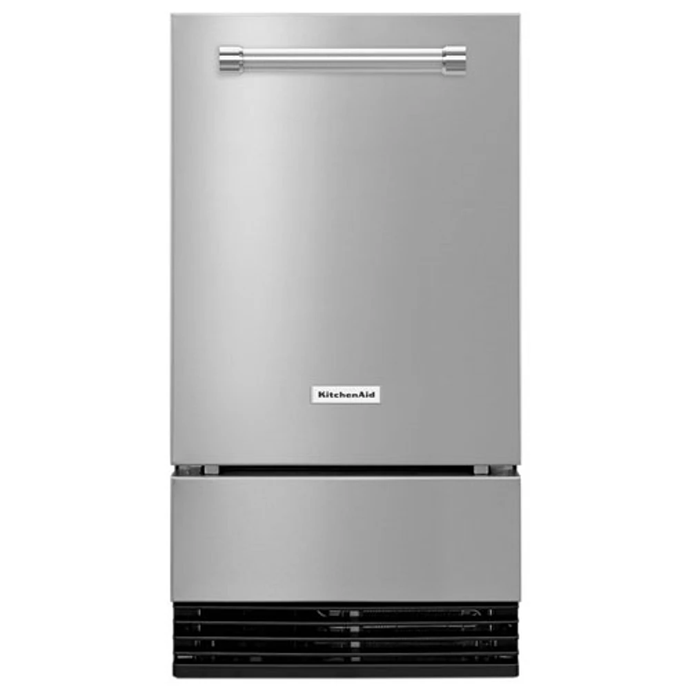 KitchenAid 35 lb. Ice Maker (KUID308HPS) - Printshield Stainless