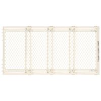 North States Extra Wide Hardware Mounted Safety Gate - Ivory