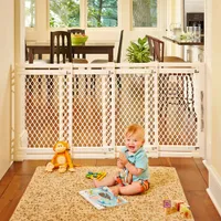 North States Extra Wide Hardware Mounted Safety Gate - Ivory