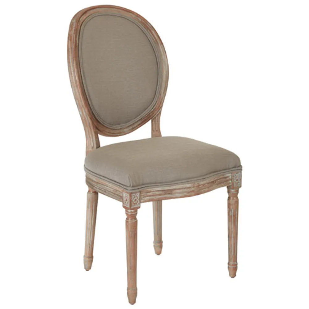 Lillian Traditional Fabric Dining Chair - Klein Otter