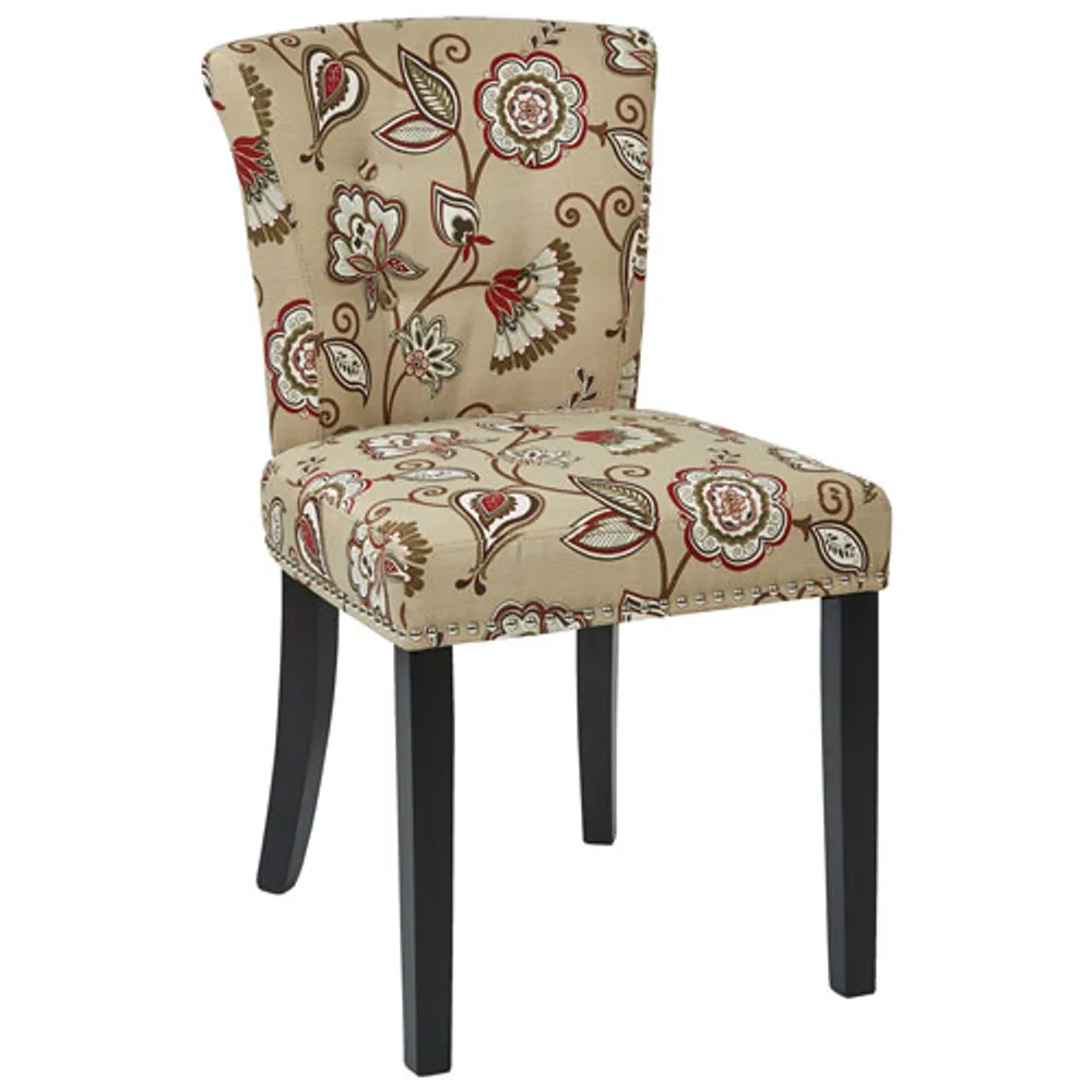Kendal Fabric Tufted Accent Chair