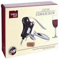 Vacu Vin Horizontal Corkscrew - Black