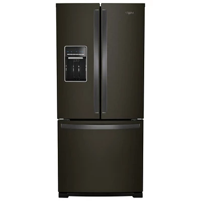 Whirlpool 30" 19.7 Cu. Ft. French Door Refrigerator (WRF560SEHV) - Black Stainless Steel