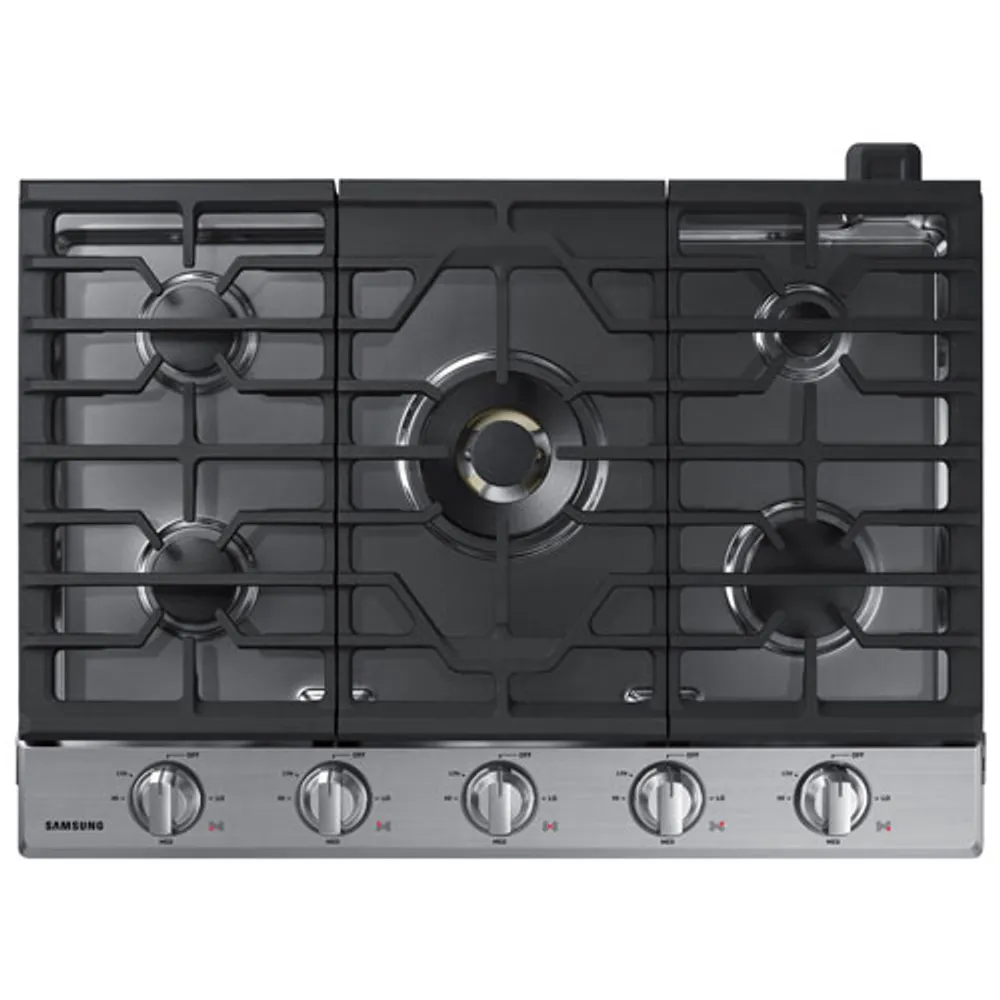 Samsung 30" 5-Burner Gas Cooktop (NA30N7755TS/AA) - Stainless Steel