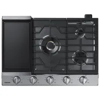 Samsung 30" 5-Burner Gas Cooktop (NA30N7755TS/AA) - Stainless Steel