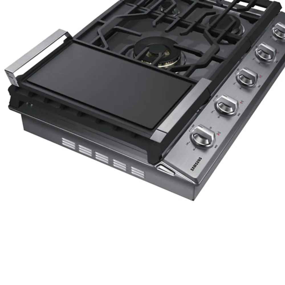 Samsung 30" 5-Burner Gas Cooktop (NA30N7755TS/AA) - Stainless Steel