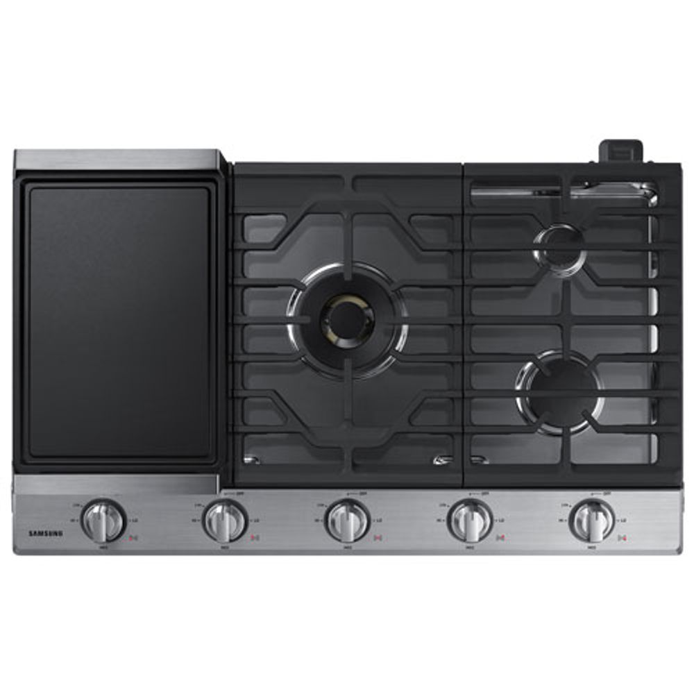 Samsung 36" 5-Burner Gas Cooktop (NA36N7755TS/AA) - Stainless Steel