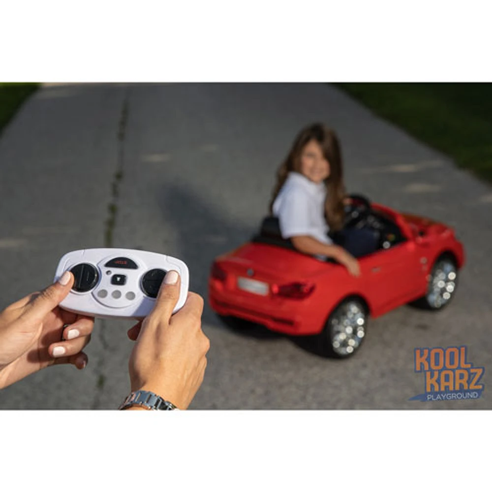 Kool Karz BMW 4 Series Electric Ride On Toy Car - Red