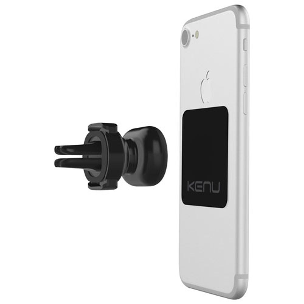 Kenu Airframe Magnetic Smartphone Car Mount - Black