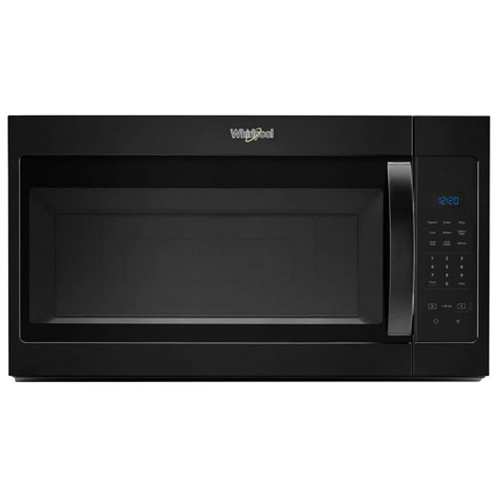 Whirlpool Over-The-Range Microwave - 1.7 Cu. Ft. - Black - Open Box - Perfect Condition