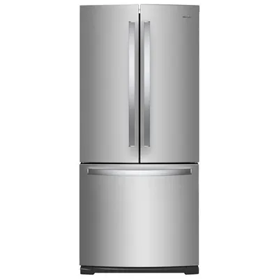 Whirlpool 30" French Door Refrigerator (WRF560SFHZ) - Stainless Steel - Open Box - Scratch & Dent