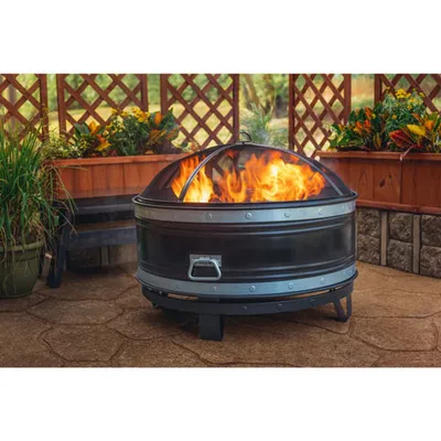 Pleasant Hearth Colossal Wood-Burning Fire Pit