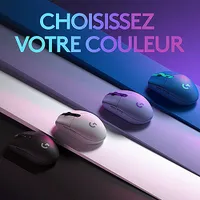 Souris de jeu optique sans fil de 12000 ppp G305 de Logitech