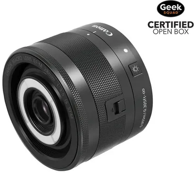 Open Box - Canon EF-M 28mm f/3.5 Macro IS STM Lens