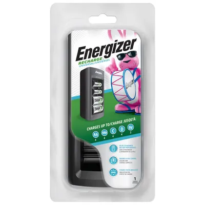 Energizer Recharge Universal Charger for NiMH Batteries